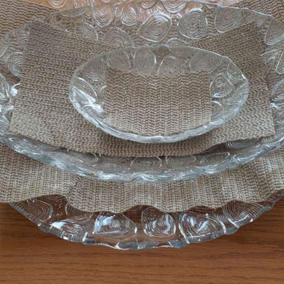 Crate & Barrel Centerpiece Platter/Serving Pieces (set of 2) Made in Ita… - Picture 2 of 7